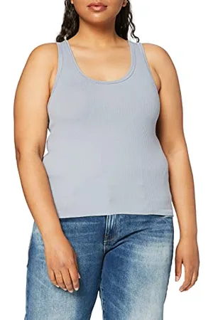 Dr Denim Damski Singlet Demi, , XS