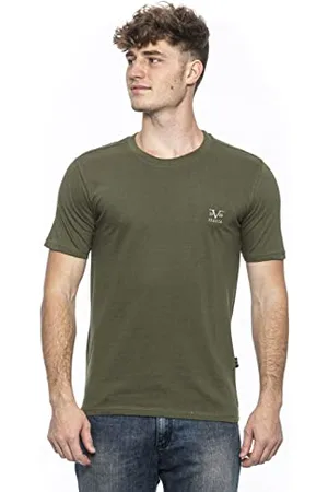 19V69 Italia Męski t-shirt Eric Olive (2 sztuki), , XXL