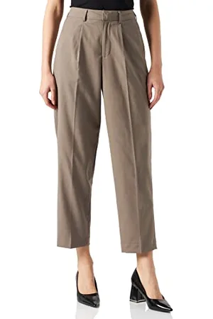 JACK & JONES Damskie Jjxx Jxchloe Regular Hw Pant Noos Chino, beż, 32W x 30L