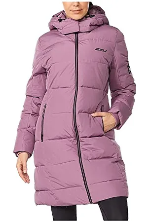 2XU Długa kurtka izolacyjna użytkowa, Orchid Mist/czarna, M damska, , M