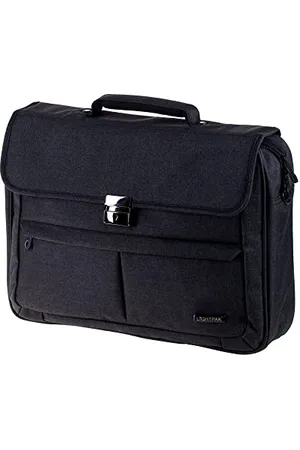 LIGHTPAK Torba na laptopa MOTION na 17-calowe notebooki, torba na ramię z poliestru 600D z kieszenią organizera.