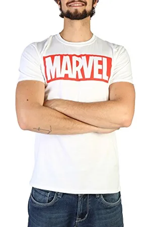 Marvel Comics Core Logo męska koszulka, , S