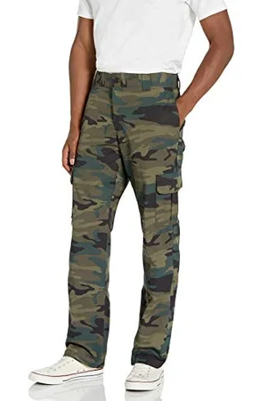 Dickies Męskie spodnie cargo ze stretchem o splocie diagonalnym duże, , 36W / 34L