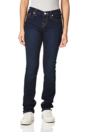 True Religion Damskie jeansy Billie Mid Rise Straight Leg