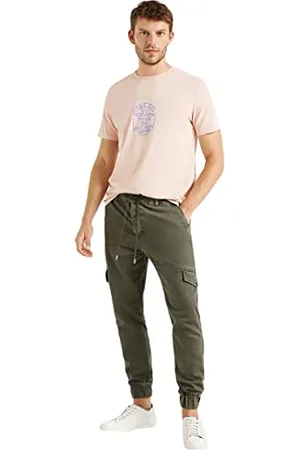 Desigual Męskie spodnie Manuel Pants, zielone, 36