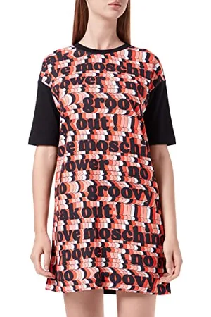 Moschino Damska sukienka Groovy Panel Print, , 44 PL