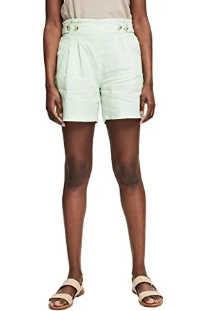 ESPRIT Szorty damskie 042EE1C312, 340/PASTEL zielone, 42