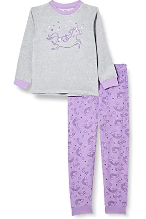 Playshoes Dziewczęce pidżama dla niemowląt i małych dzieci, , 98 cm