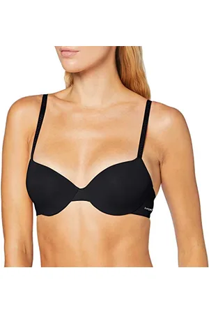 Emporio Armani Damska koszulka z niewidocznym biustonoszem z mikrofibry Basic Bonding, , 70C