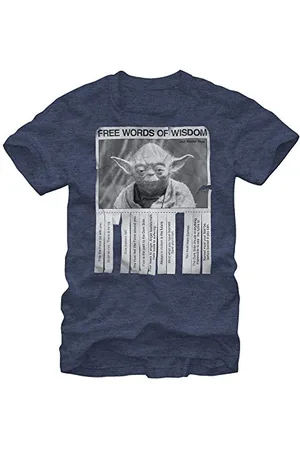STAR WARS Męska koszulka Yoda Words of Wisdom, S