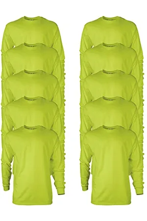Gildan T-shirt Dla mężczyzn Bluzka z długim rękawem bawełniana Ultra, styl G2400 ,M
