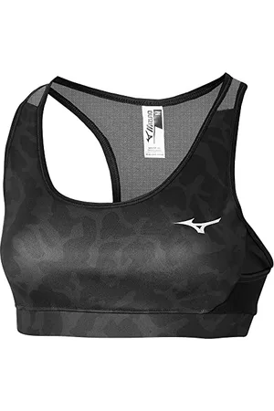 Mizuno Damski biustonosz sportowy z grafiką alfa