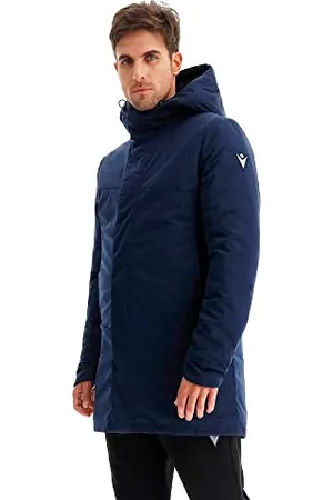 macron Męska Athleisure FCB Arviat wodoodporna wyściełana bluza z kapturem parka Dblue/Gry Man, niebiesko-szara, XXL, , XXL