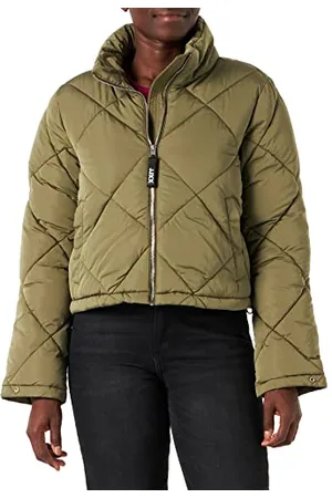 JACK & JONES JACK&JONES JXPOWER Short Quilted Jacket SN Jacke, Dark Olive, XL, , XL