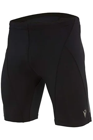 macron Męskie szorty Run Chinook Fbj Charles Bermudy Heavy Stretch Man Blk, czarne, S