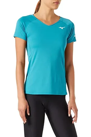 Mizuno Sun Protect Tee Koszulka damska, Bleu Alger, S