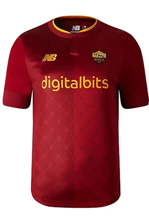 New Balance Uniseks AS Roma Jersey Koszulka Piłkarska, , L