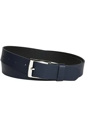 Vascavi Pasek skórzany z prawdziwej skóry, 3 cm szerokości i ok. 0,25 cm grubości, pasek, pas biodrowy, pasek dżinsowy, Made in Germany, , 95 cm Łącznie Długość 105 cm