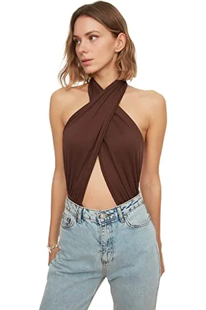 Trendyol Damskie body z dzianiny, , XS
