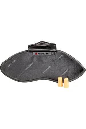 Wenger 611886 Eye & Earplugs Black Unisex Dorosły Luggage Jeden rozmiar, , Akcesoria, , Akcesoria: