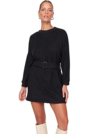 Trendyol Damska sukienka mini Shift Regular, , 60