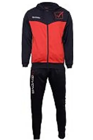 Givova TR018P-0457-3XL Visa Melange kombinezon z kapturem, polar, melanż, 3XL