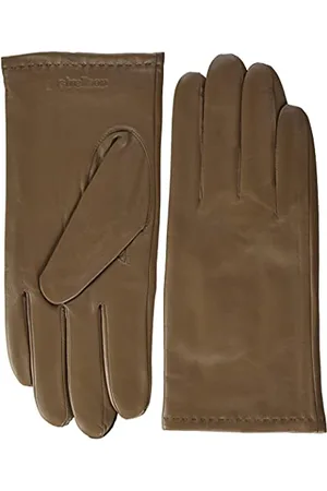 Strellson Rękawiczki męskie, szarobrązowy, XL