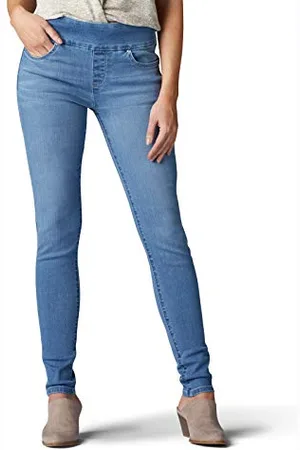 Lee Damskie dżinsy o kroju slim fit skinny Leg Pull On Jeans, Larkślad., 38 PL