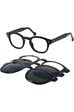 Hally & Son Okulary przeciwsłoneczne HS818V01, czarne, 48 mieszane, , 48