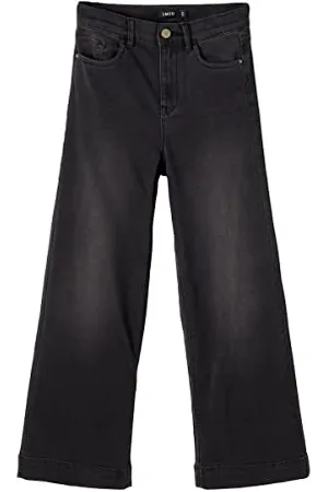 NAME IT Damskie dżinsy NLFATONSONS DNM 7526 7/8 HW W PANT NOOS, , 152