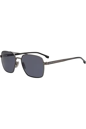 HUGO BOSS BOSS 1045/S/IT Okulary Słoneczne V81 DARK RUTHENIUM BLACK 58/17/145 Mężczyzna