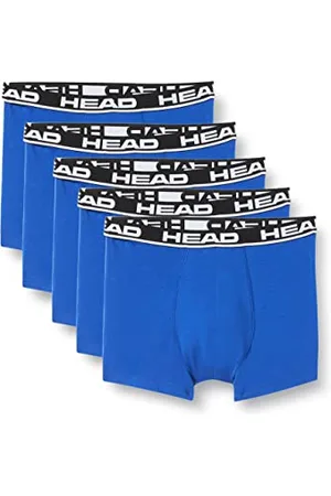 Head Bokserki męskie (5 sztuk), niebieski/czarny., S