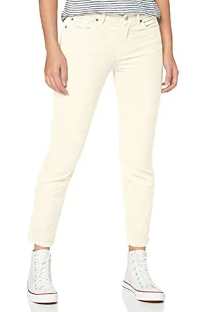 7 for all Mankind Dżinsy damskie slim, écru, 25
