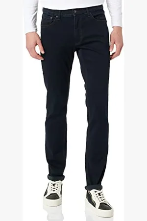 Brax Męskie dżinsy w stylu Chuck z pięcioma kieszeniami, bardzo elastyczne dżinsy Hi-Flex Denim Modern Fit, niebieski (Raw Blue), 38W / 32L