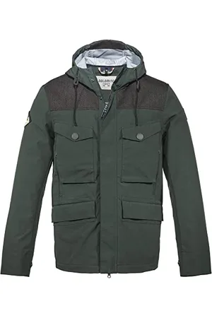 Dolomite Męska kurtka dziecięca Chaqueta Con Capucha 3L MS Expedition Tree Green/Wool Grey, 3XL