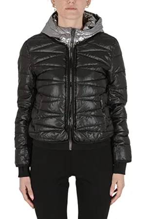 19V69 Italia Damska kurtka Sasha Black, czarna, XXL, , XXL