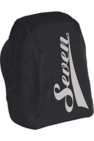7 for all Mankind Backpack cover, black, scratch resistant, for Girls & Boys, Rain cover for Knapsack