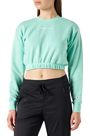 Champion American Classics - Crop Boxy Crewneck Sportowa bluza z kapturem Kobiety, ,XXL