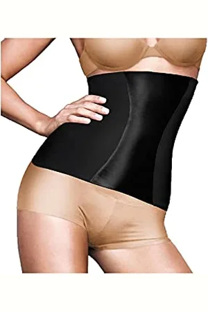 Maidenform Damska bielizna modelująca brzuch wyszczuplająca talię, wyszczuplająca talię, ultra mocna bielizna modelująca, , L