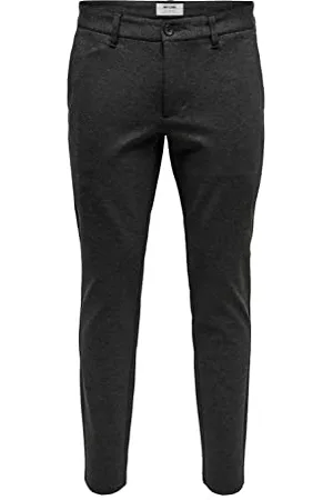 Only & Sons Męskie spodnie chinosy ONSMARK Slim Fit spodnie chinosy, , 32W / 34L