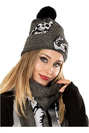 Harry Potter CID - The Dark Arts Grey Marl Snake Beanie, unisex, czarna, jeden rozmiar, , rozmiar uniwersalny
