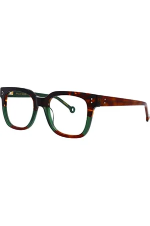 Hally & Son Optical-Sun Kit HS827V 52 19 145 okulary, żółto-zielone dla mężczyzn, zielone