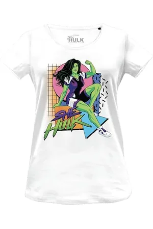 Marvel WOSHEHUTS006 T-Shirt, , S Kobiety, , S