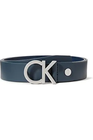 Calvin Klein Męski pas Ck Adj. Buckle Belt pasek, , 80|80|672 (Producent rozmiar:80)