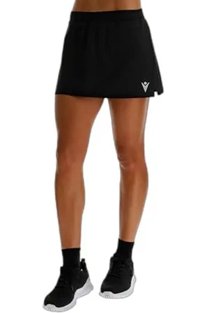 macron Damska spódnica Padel Cb Cecilia Blk, czarna, XL, , XL
