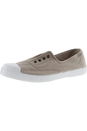 victoria Plimsoll 1915 Barwione płótno DREC i gumowa taśma, beżowy, 35 EU