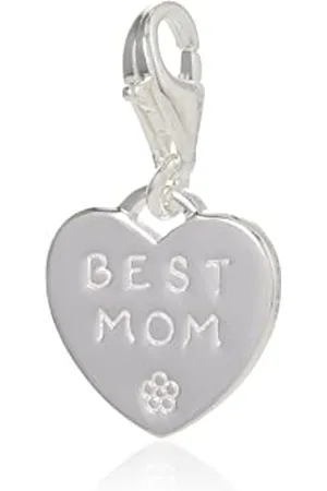 Thomas Sabo Damski Wisiorek Charms Najlepsza Mama, Srebro 925, 0821-001-12