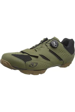Giro Cylinder II, Buty Rowerowe Męski, Zielony (Oliwkowy/Gum), 45 EU, Guma oliwkowa, 45 EU