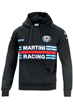 Sparco 01279MRNR1S, Martini Racing Bluza, Czarny, Standardowy Unisex Dorosły, , 42/50 EU
