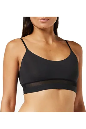 Sloggi Damski biustonosz Ever Fresh Crop Top, czarny, XS